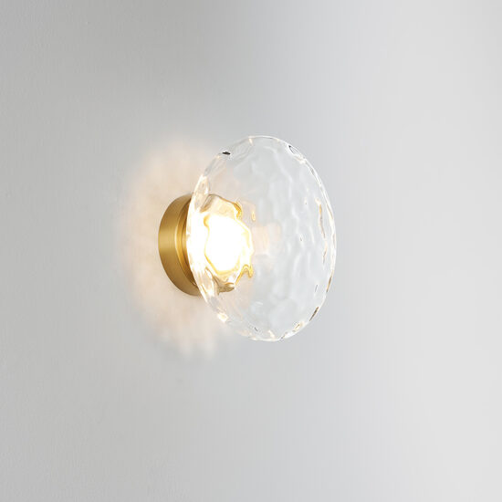 2067/1W Copper Gold+ Clear Glass