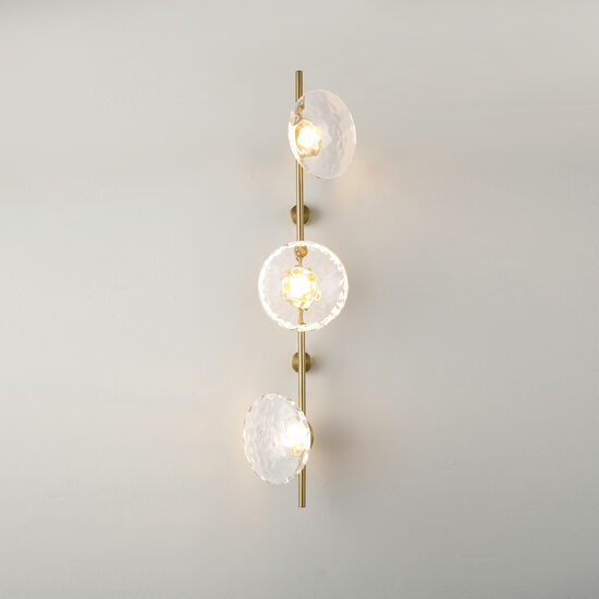 2067/3W Copper Gold+ Clear Glass