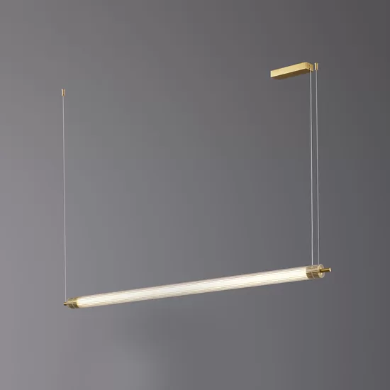 8308/L120 Brushed brass